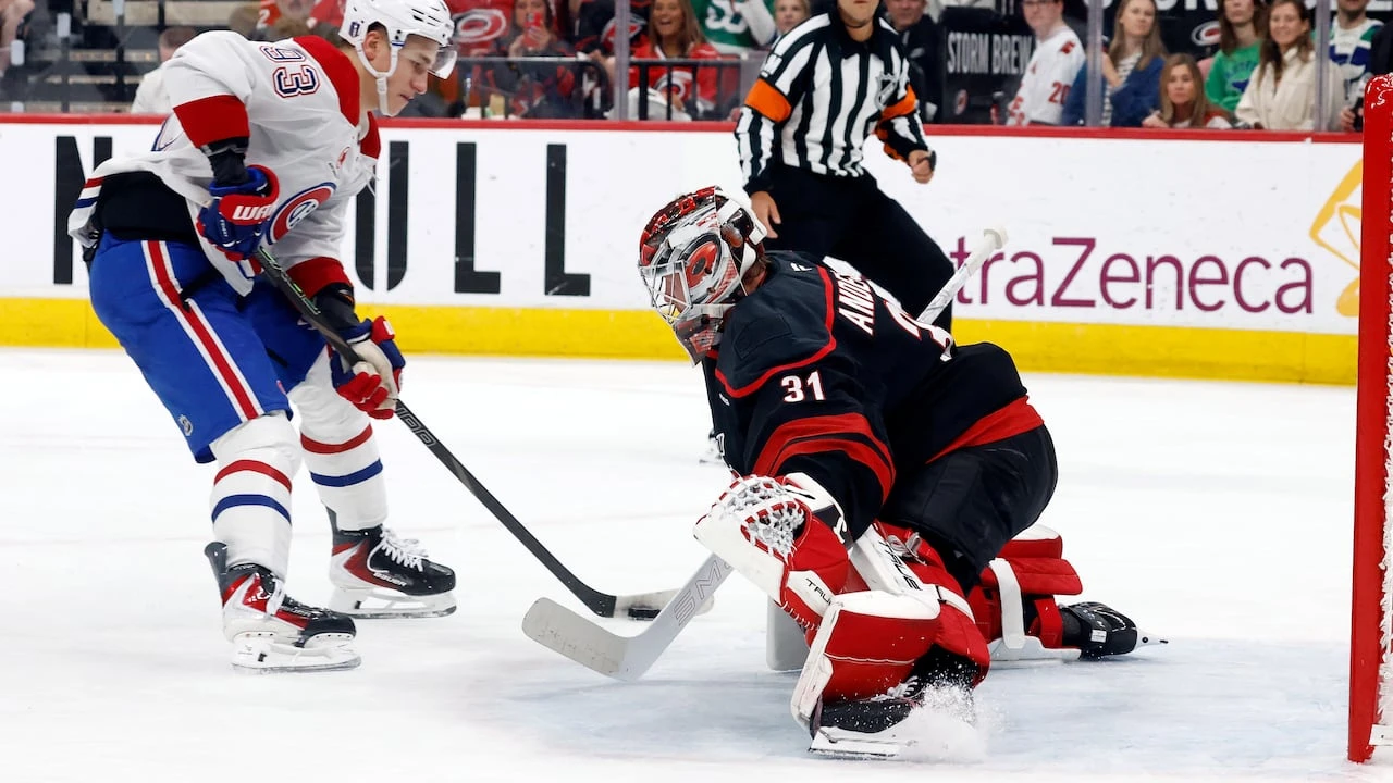 Canadiens dominate Hurricanes in Game 1 of East final