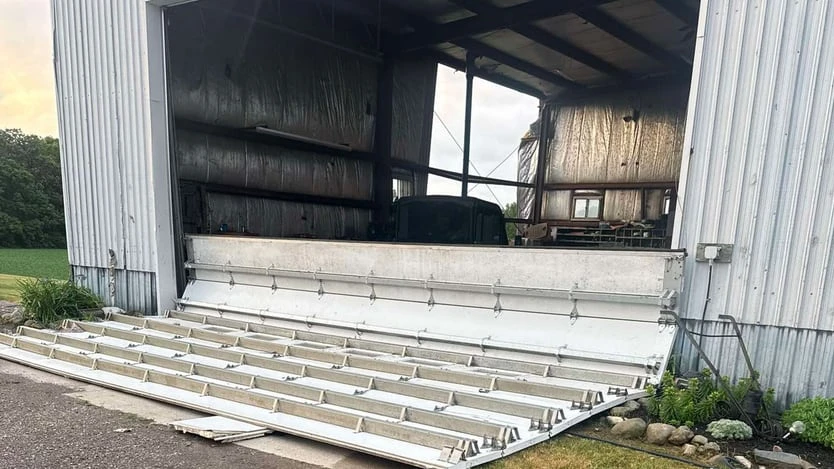 Weak tornado touched down north of Thamesville — along with 2 nearby downbursts