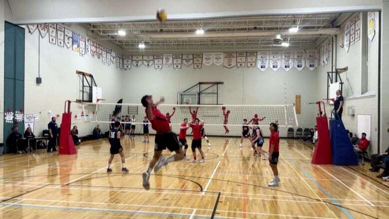 'We have the heart': Nain volleyball team plays up two divisions 