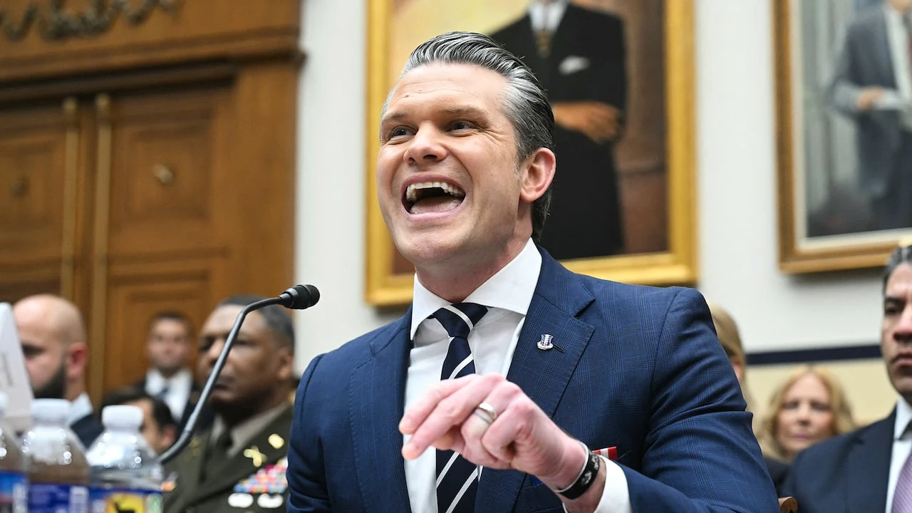 Combative Hegseth defends Iran war strategy, Trump's mental state