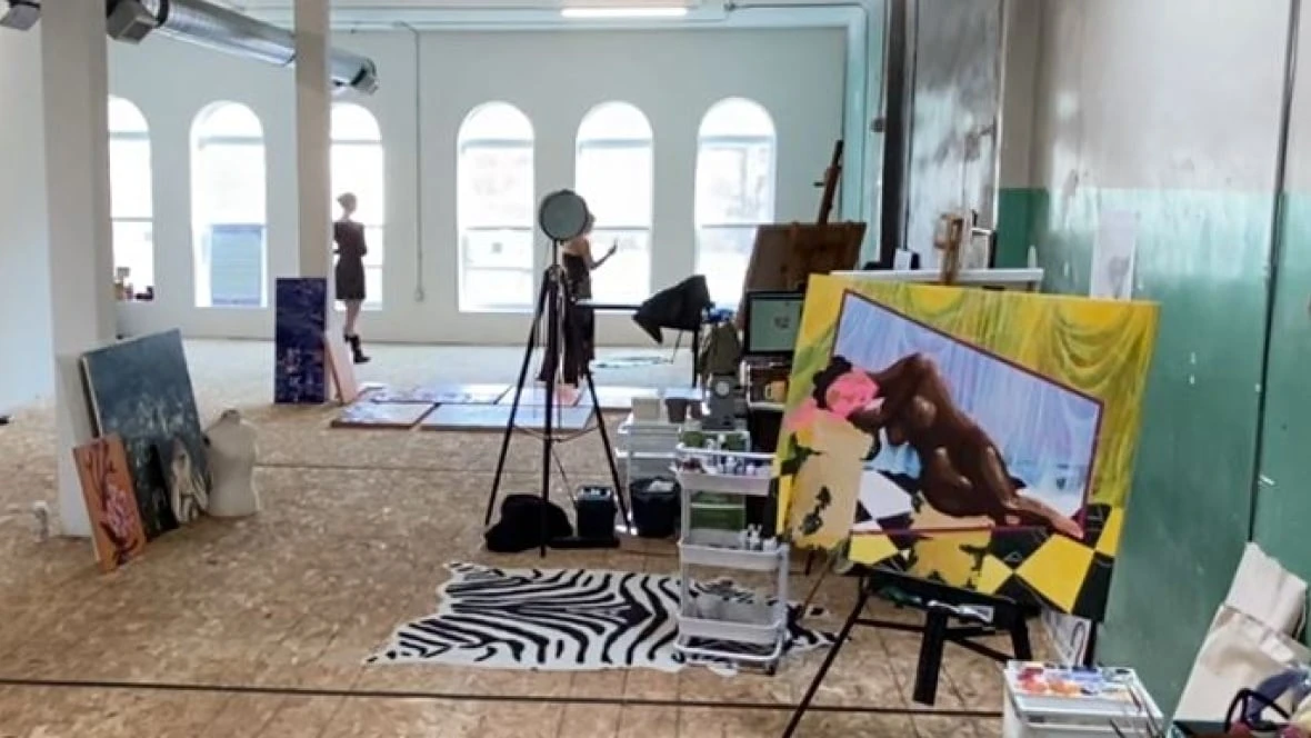 Local non-profit 'unlocking' empty office space for artists in Waterloo region