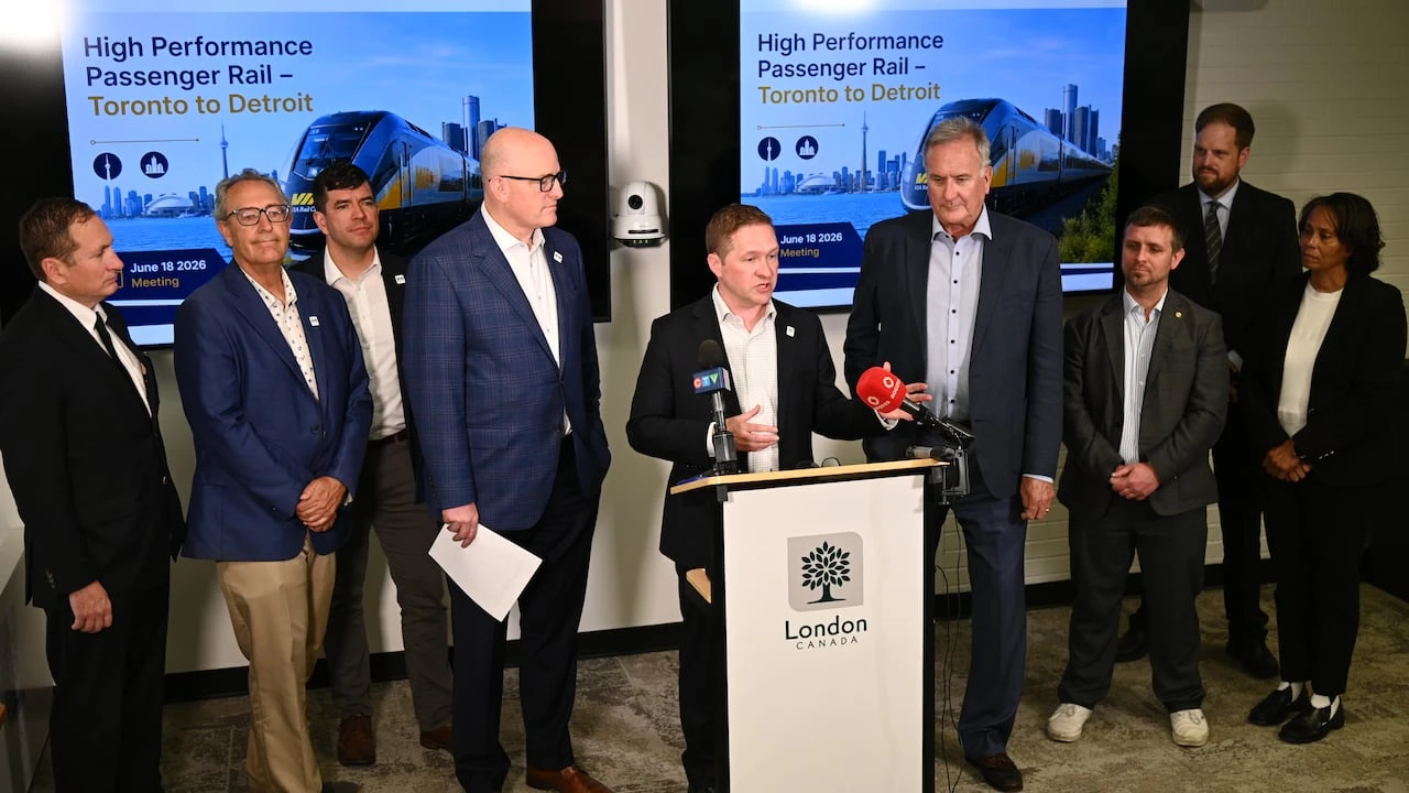 Cross-border coalition lays out vision for passenger rail between Ontario, Michigan