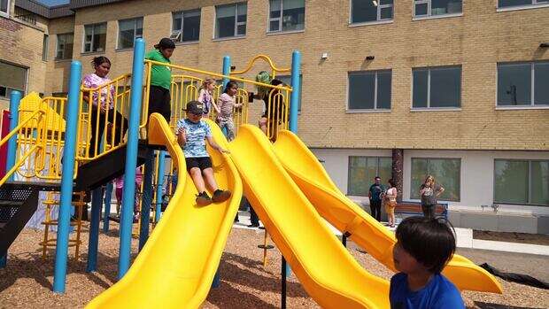 Matawa Awashishewiigiihiwaywiin has opened a new playground for families in Thunder Bay