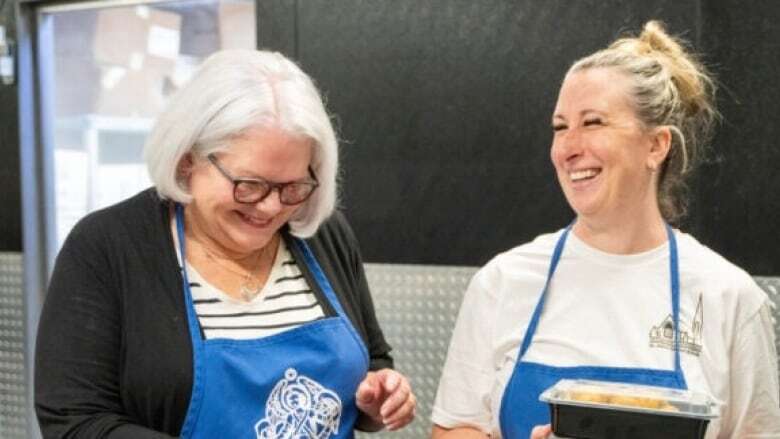 London's had green bins for 1 year and people making meals for the homeless say they want in