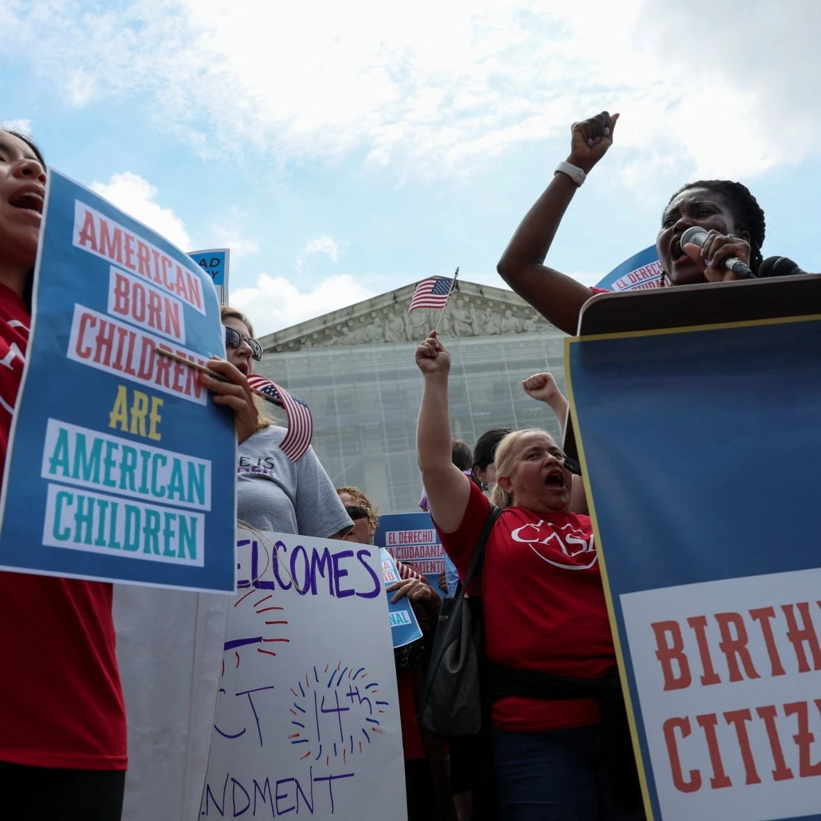 U.S. Supreme Court grapples with nationwide injunctions stopping presidential directives in citizenship case