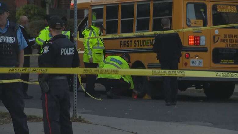 Woman dies in Toronto hospital days after school bus hit her