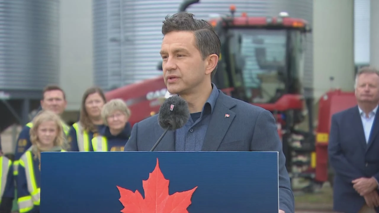 Pierre Poilievre says Ottawa should compensate farmers hit by canola tariffs