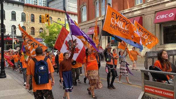 Every Child Matters walk held in Kitchener