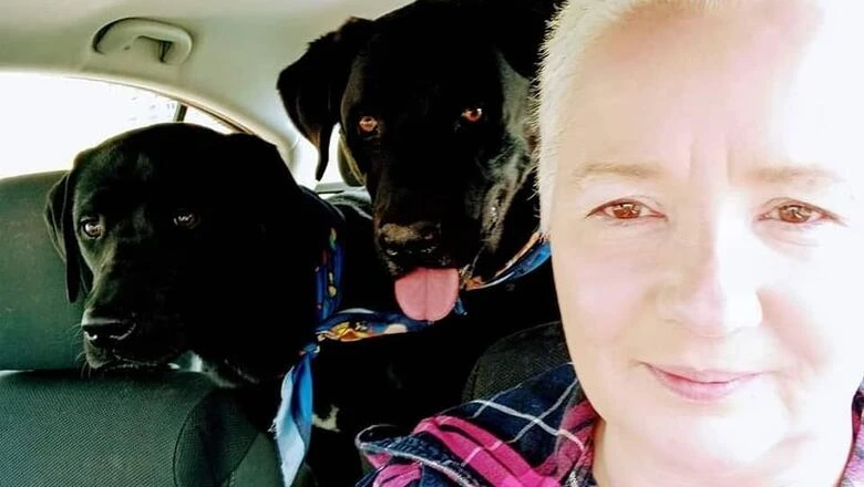 Twin daughters thankful for support after mom, dog die in car collision