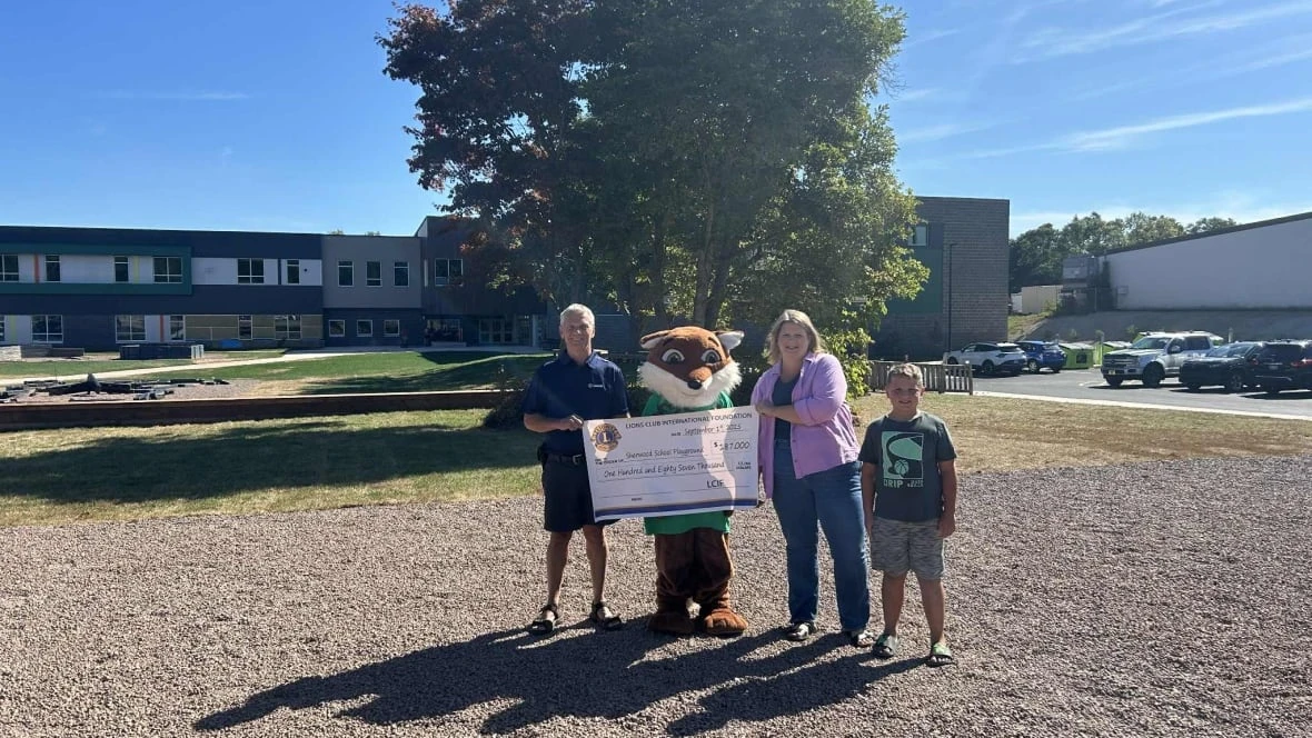 Sherwood Elementary School playground closer to reality after international grant win