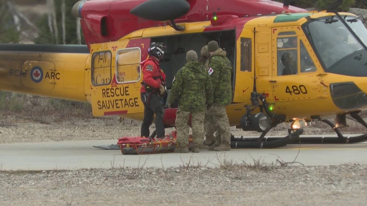 The Canadian Armed Forces are training to respond to humanitarian disasters in Labrador this week