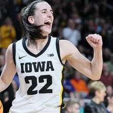 U. of Iowa to retire basketball star Caitlin Clark's No. 22 at Feb. 2 ceremony