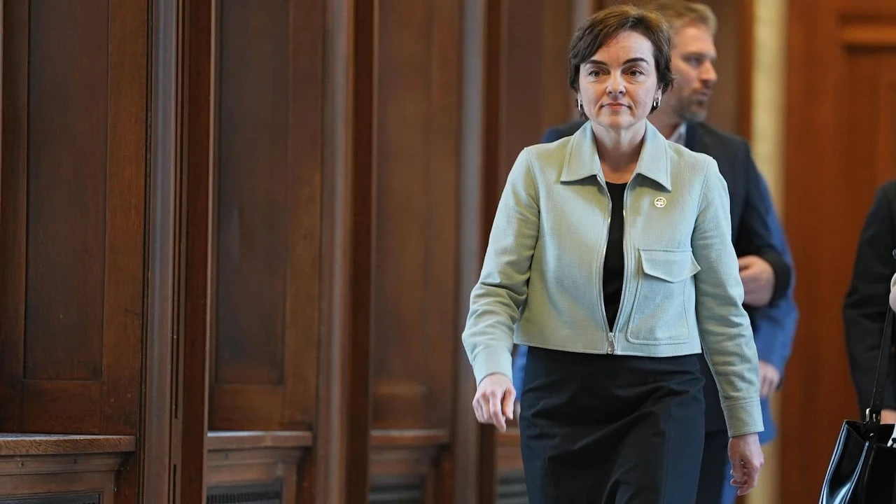 Premier Fréchette speaks as National Assembly session ends, fall election looms