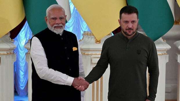 WATCH | Modi visits Ukraine a month after warm Putin meeting