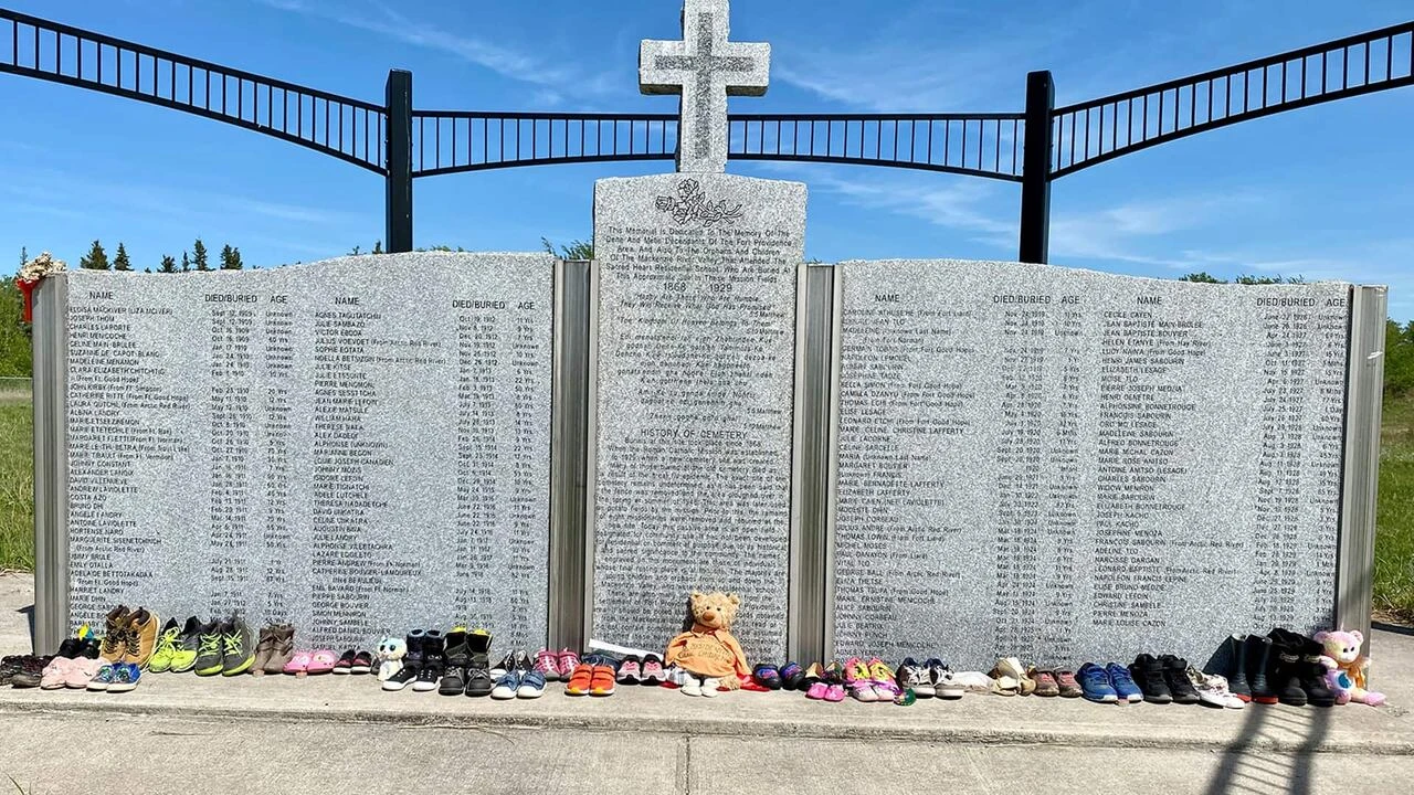 How a residential school monument helped bring some closure to N.W.T. community