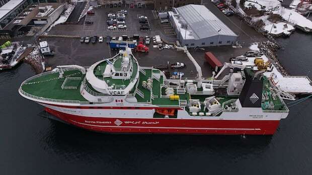 Take a look inside Canada's newest — and largest — fishing vessel