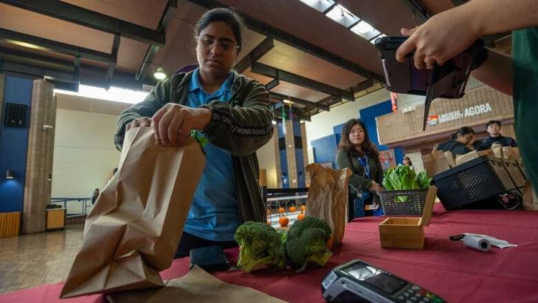 Fresh food market at Lakehead University in Thunder Bay aims to address food insecurity