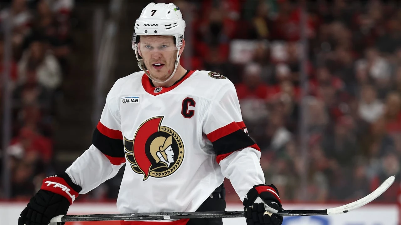 Senators deal captain Brady Tkachuk to Panthers for package of draft picks: reports