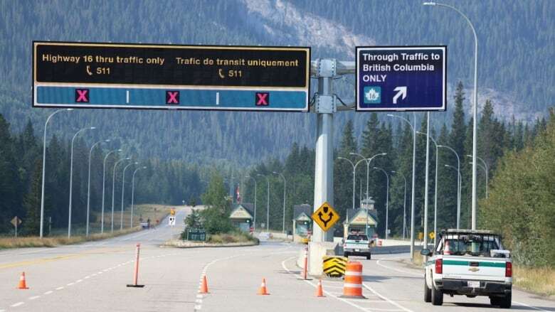 Only townsite residents to be allowed re-entry into Jasper National Park on Friday