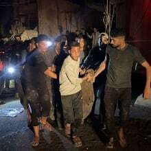 Dozens of Palestinians sheltering in Gaza post office killed in single Israeli strike