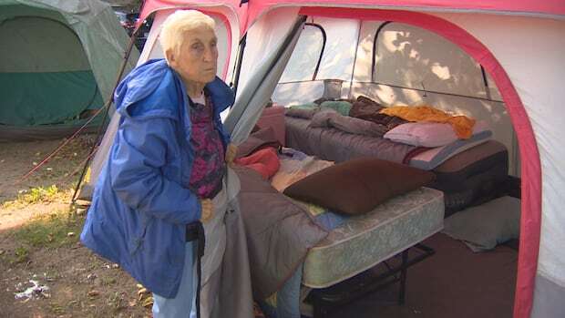 Senior couple living at Halifax homeless encampment desperately seeking housing