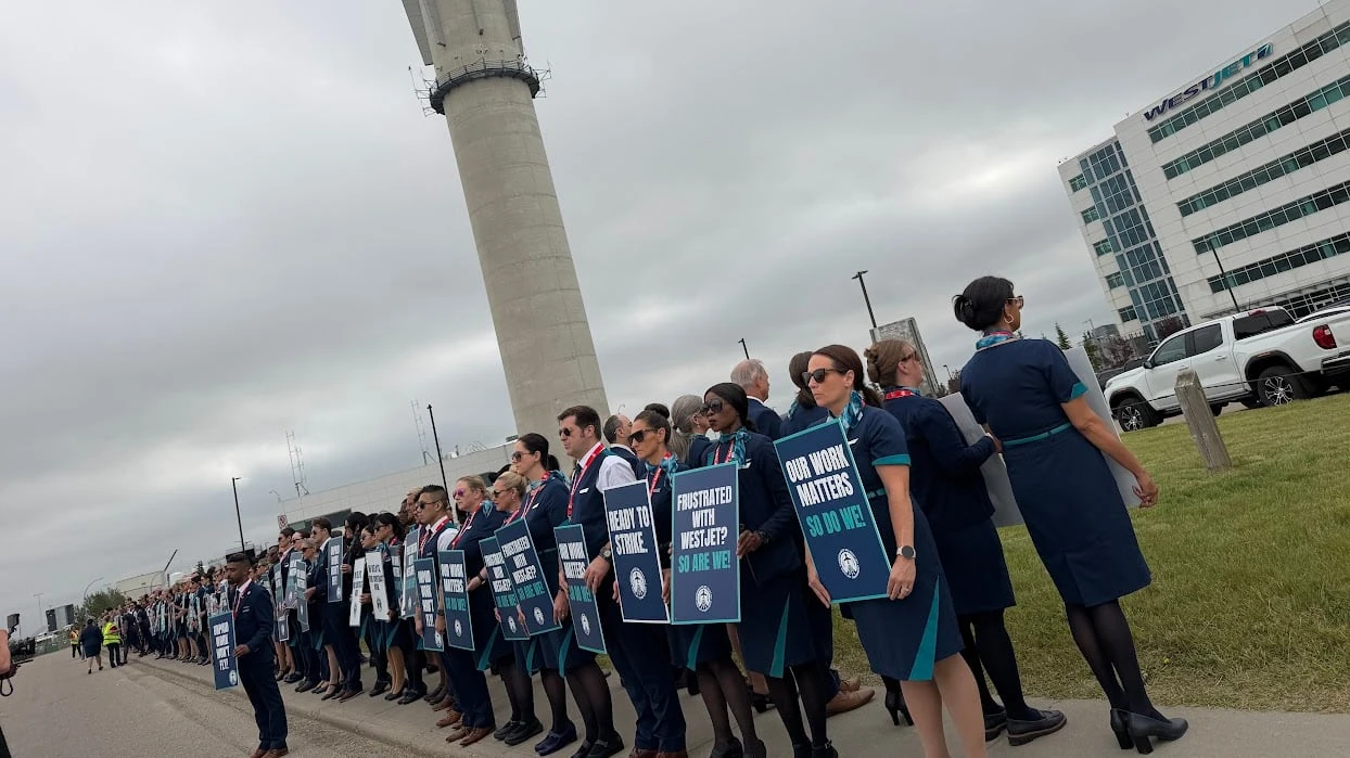 Why travel insurance may not help you if there's a WestJet strike