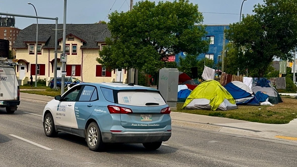 Ban homeless encampments beside major roadways, says Winnipeg city councillor