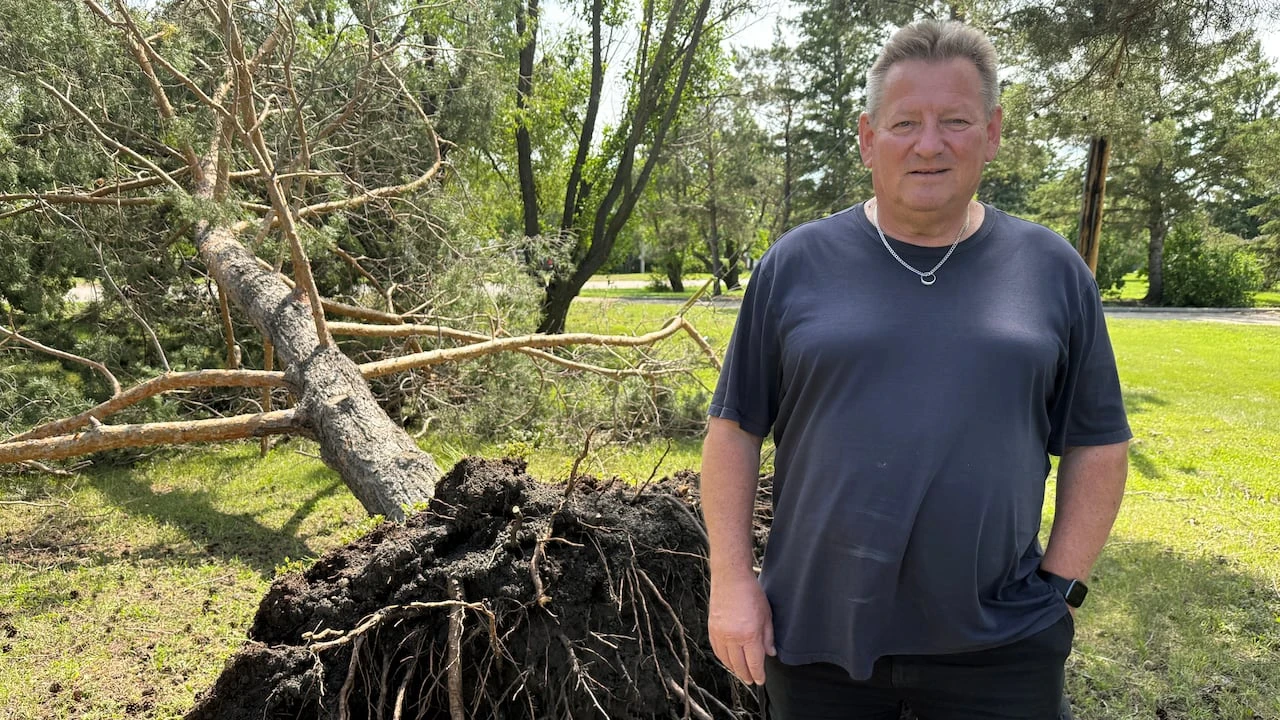 Sask. town cleans up after 'intense' weekend windstorm