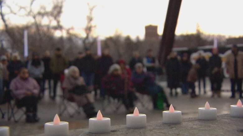 Vigil honours 'nameless' and 'forgotten' people who have died from homelessness in Regina