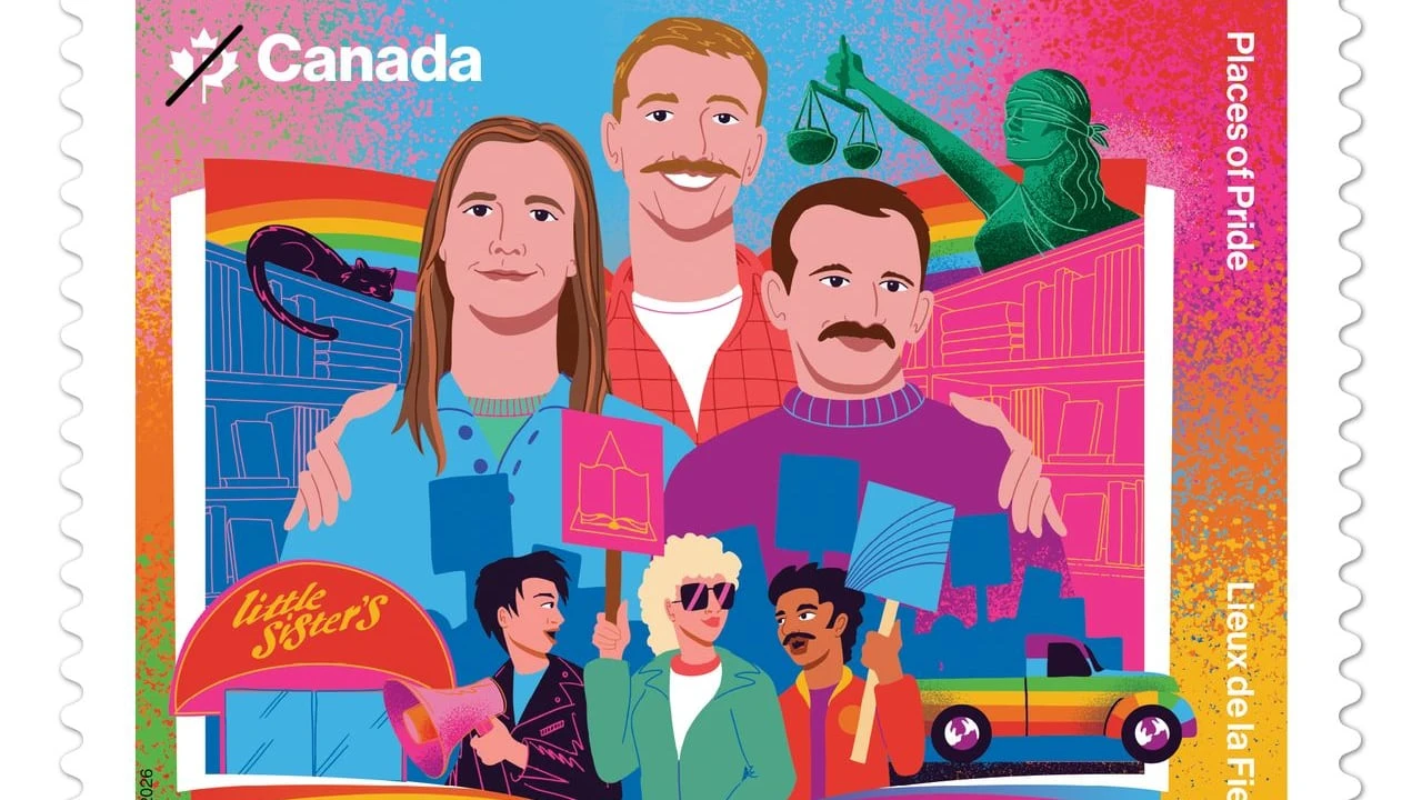 Vancouver bookstore that put its stamp on 2SLGBTQ+ history honoured by Canada Post