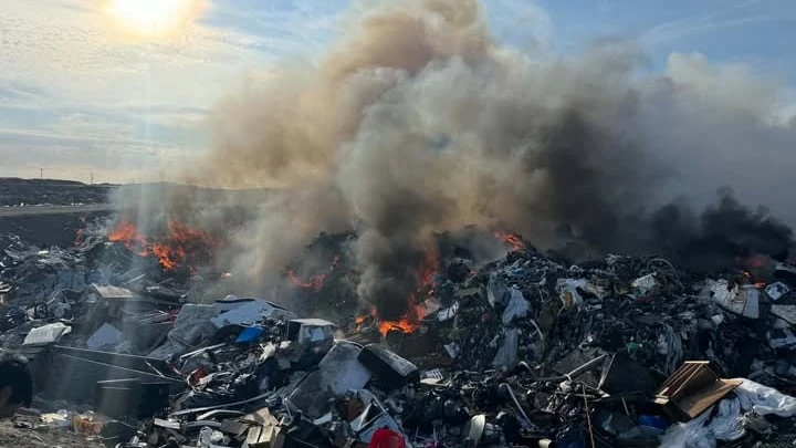 Rankin Inlet fire department battles 'suspicious' blaze at town's dump