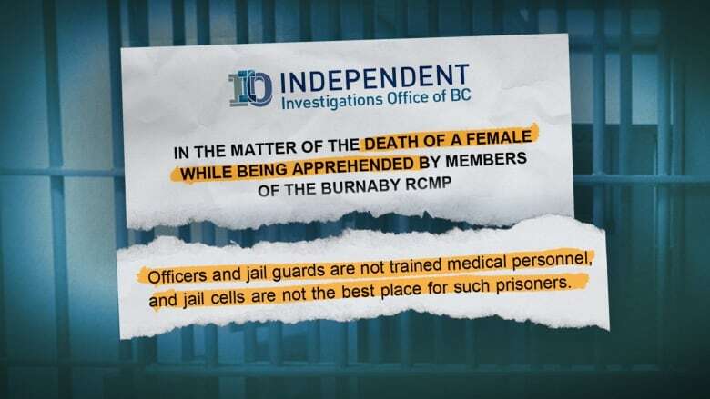 She died of toxic drugs in RCMP custody. B.C.'s police watchdog questions why she was in a jail cell