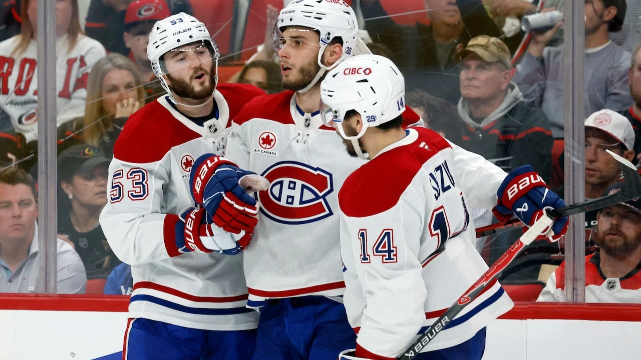 Canadiens look to head home with 2-0 lead over Carolina in Eastern Conference final