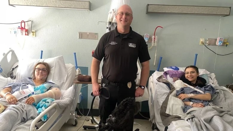 2 paramedics struck by car in Las Vegas have returned to Sask. with massive medical bills