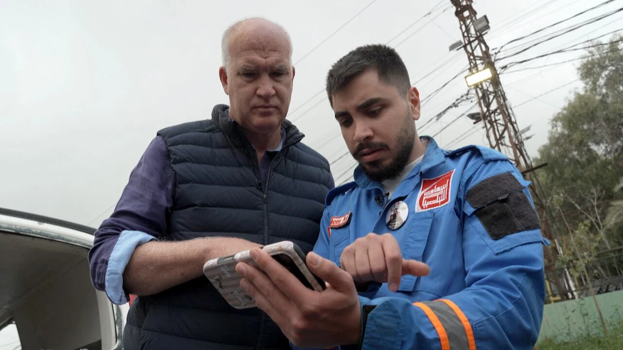 When the IDF hit the ambulances, the paramedics were recording