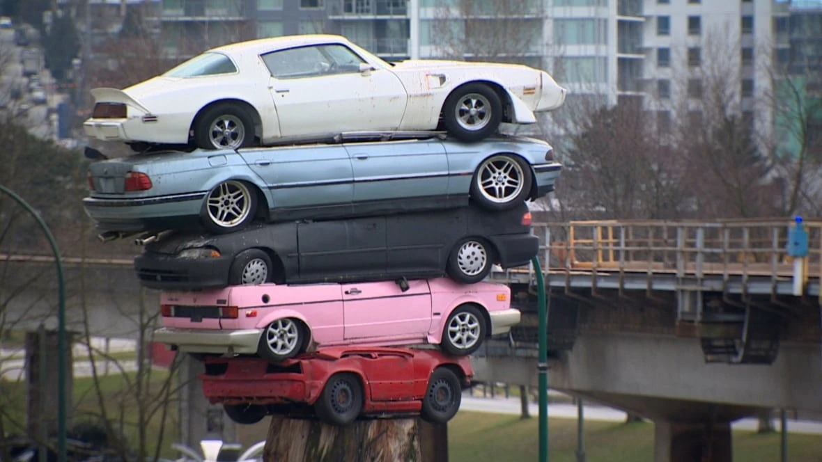 City of Vancouver backtracks on relocation of 'iconic' Trans Am Rapture art piece
