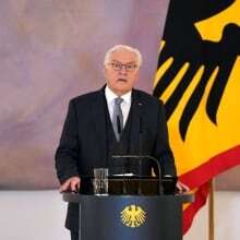 German president dissolves parliament, calls early election for Feb. 23