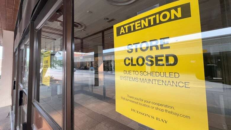 Hudson's Bay store in Winnipeg's Polo Park closed temporarily due to what chain calls strain on cooling system