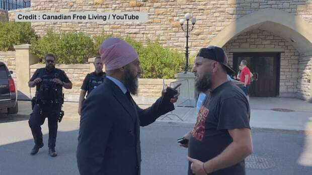 Conservatives deny links to protesters who harassed Singh on Parliament Hill