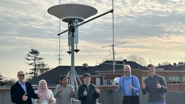 UNB team turns up the volume in effort to reach Violet the satellite