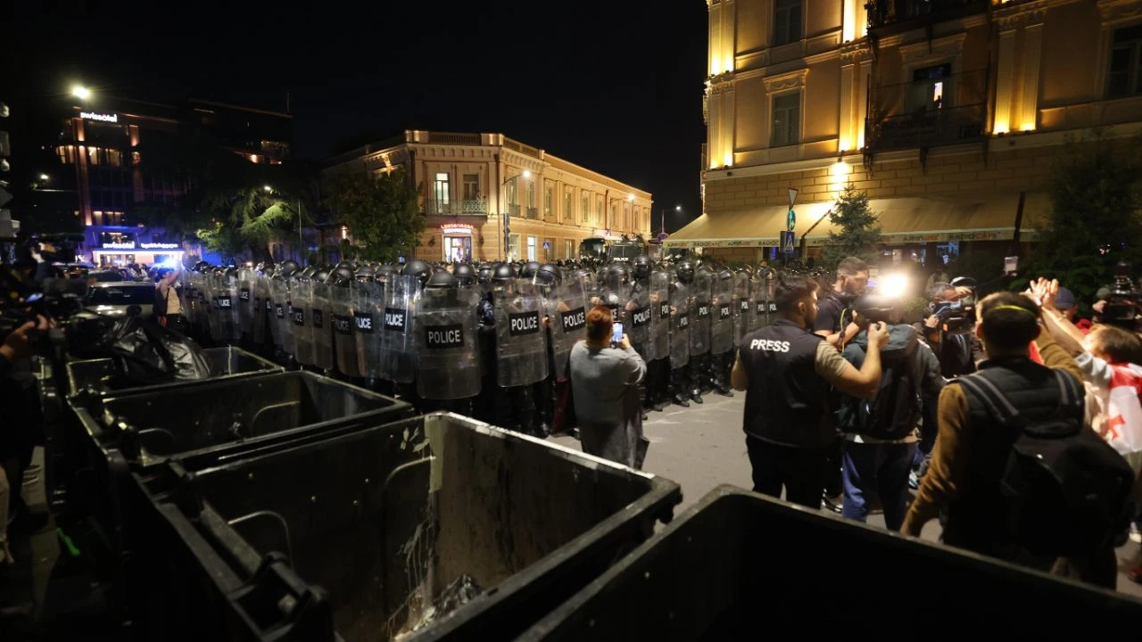 Gruzini znów na ulicach. Oficjalne wyniki wyborów w cieniu protestów