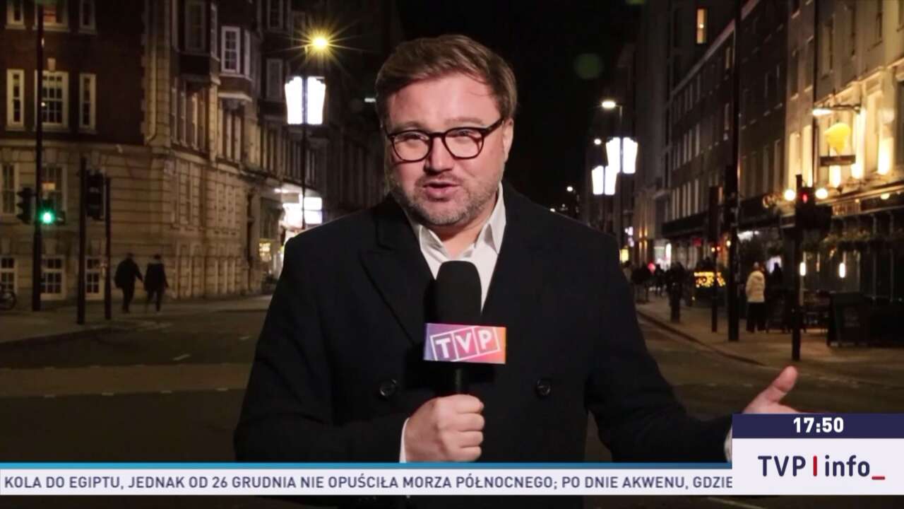 Nadawał z Londynu, a był w Kępnie? Korespondent TVP wyjaśnia