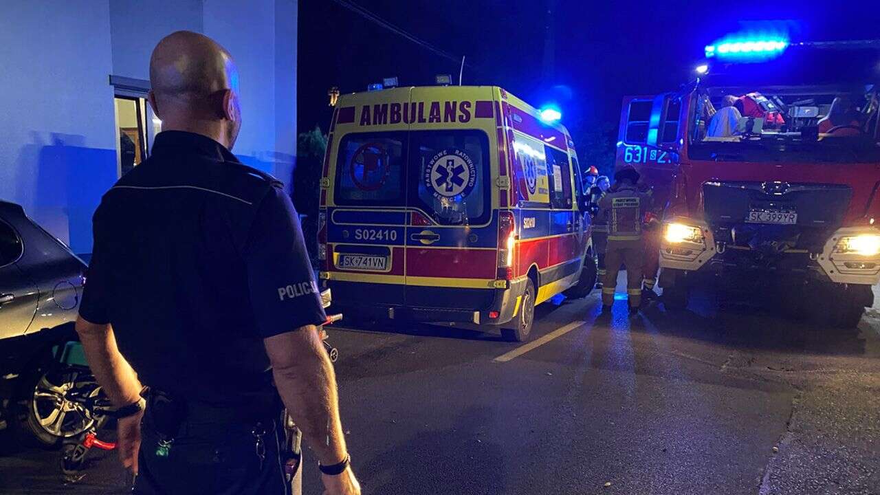 Trzy osoby ranne po eksplozji biokominka na Śląsku