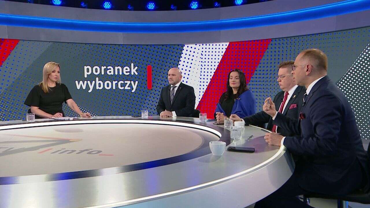 Premierowy „Poranek wyborczy” TVP Info. Spór o subwencję PiS