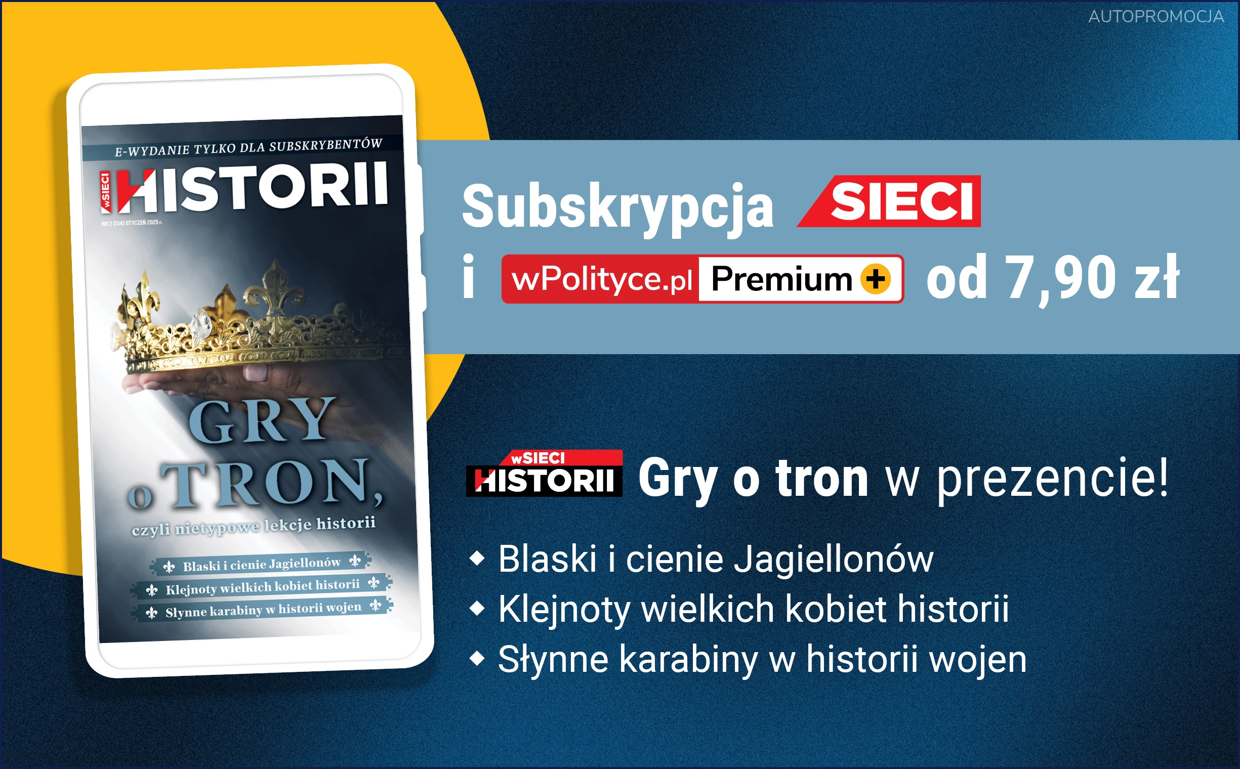 Gry o tron i inne historie – nowe e-wydanie wSieci Historii