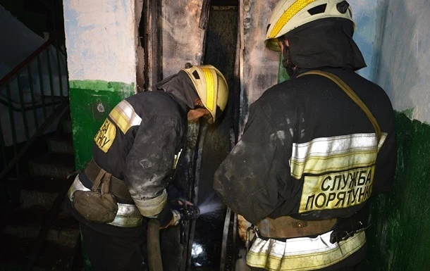 У Києві загорілася елітна 