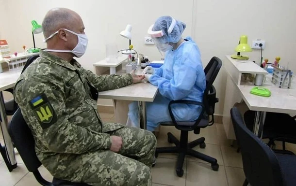 У ЗСУ за добу 40 нових хворих на коронавірус
