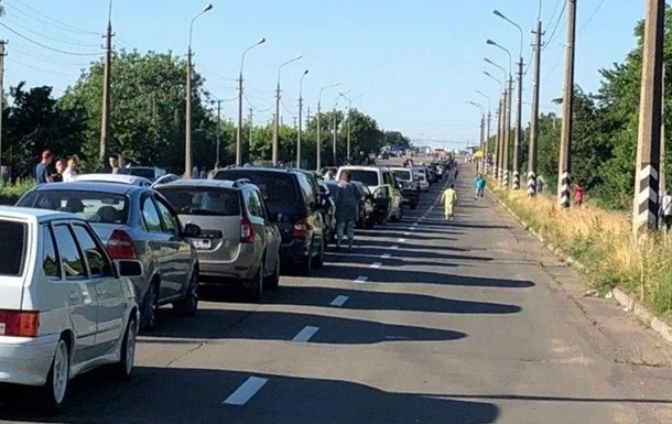 На КПВВ 