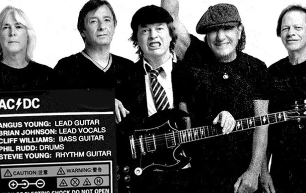 Названий оновлений склад рок-групи AC/DC