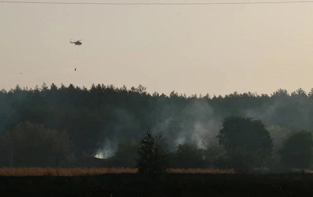 У Харківській області зафіксували ще одну лісову пожежу
